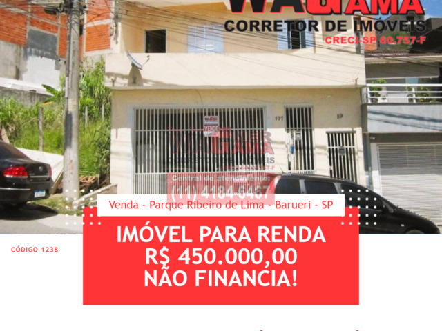 #1238 - Imóvel para Renda para Venda em Barueri - SP - 1