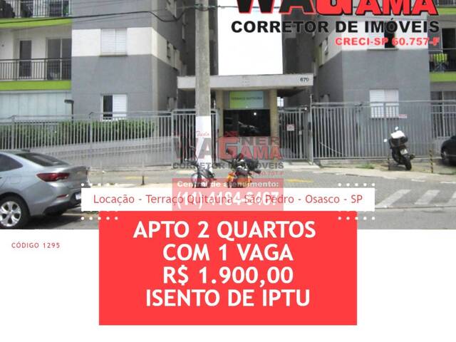 #1295 - Apartamento para Locação em Osasco - SP - 1